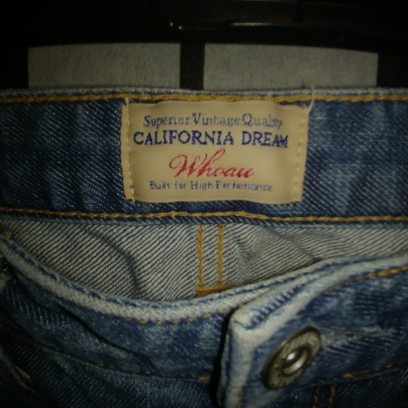 California Dream WhoAU Del Ray bf jeans size 28 - Picture 7 of 7